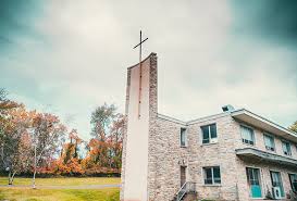 Photo of the Seven Mile Road Church building from the outside.