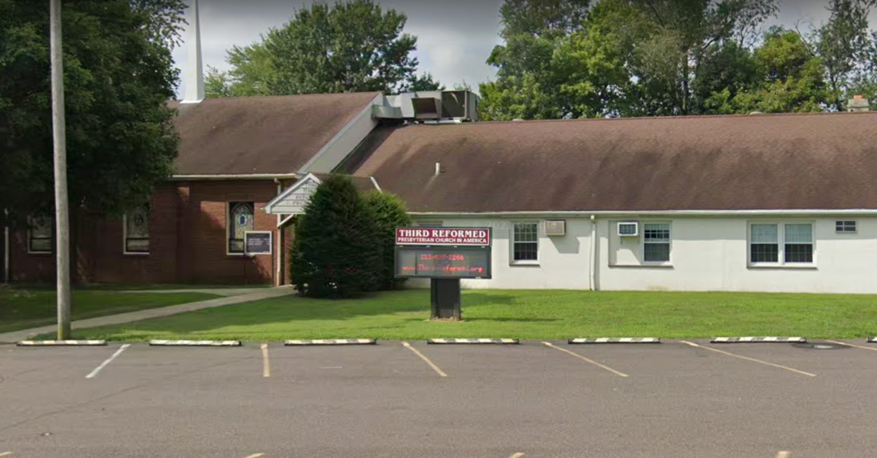 Photo of the Third Reformed Presbyterian Church building from the outside.